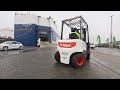 stivuitor electric motostivuitor bobcat 5000 kg in port