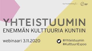 Yhteistuumin-webinaari 3.11.2020 – Jaana Tyrni ja Meiju Niskala