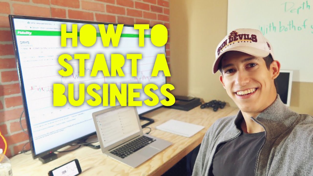 How To Start Your First Business At A Young Age | Entrepreneurs - YouTube