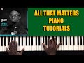 GUC All That Matters Piano Chords Tutorials