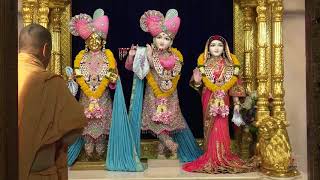 BAPS Swaminarayan Aarti With BHAVNAGAR Mandir Darshan