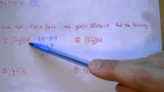 Function Operations (7-6-1)