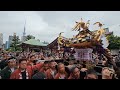 sanja festiva asakusa tokyo 浅草 三社祭　4年ぶりの復活