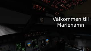 Aerofly FS 4 - Complete Flight, TKU to MHQ in Bombardier CRJ-900LR