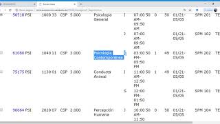 PASOS PARA SELECCIONAR ASIGNATURAS UASD