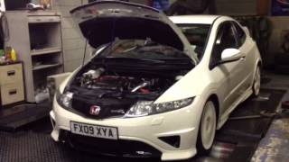 Civic type-R dyno run