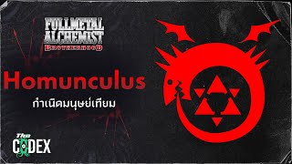 ตำนานการสร้างชีวิต Homunculus - Fullmetal Alchemist | The Codex