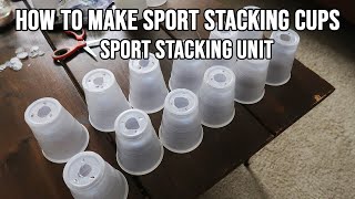 DIY Tutorial | How to make your own sport stacking cups