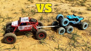 RC Rock Crawler vs RC Car 8 Wheel | Remote Control Car | RC Car 4x4