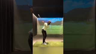 한손스윙을 이렇게 쉽게 하다니...👍👍정말 대단하세요!!!💯 | 예쁜 골프스윙TV #shorts #golf #golfswing