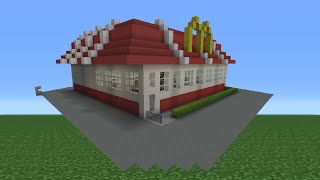 Minecraft Tutorial: How To Make A McDonald's Restaurant