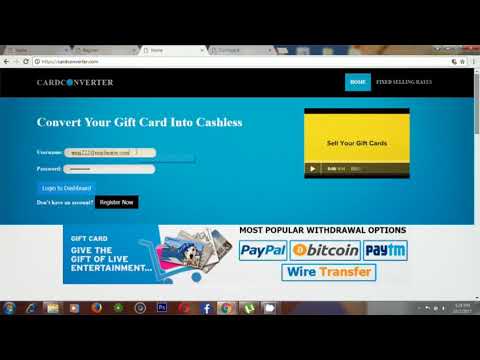 Sell/Redeem Gift Card instantly. iTunes, Walmart, Amazon, Target, Steam Sell/Redeem Gift Card instantly. iTunes, Walmart, Amazon, Target, Steam