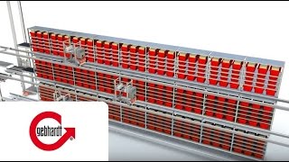 GEBHARDT Shuttle Storebiter 300 AKL AS/RS Miniload