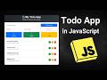 Build ToDo App in JavaScript | Beginner Project with ChatGPT & Claude AI UI