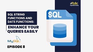 SQL episode 8 SQL String Functions and Date Functions