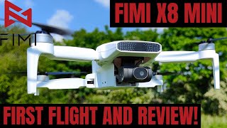 FIMI X8 MINI FIRST FLIGHT \u0026 REVEW, SMART TRACK, TAP TO FLY , FIXED WING