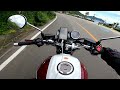 cb1300sf exhaust sound only touring the coastline of japan long version