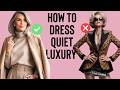 How I Would  Wear Quiet Luxury Style After 50+