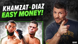 Bisping: KHAMZAT vs DIAZ is an EASY MONEY FIGHT! | UFC mega-fight is happening!
