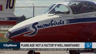 Plane used by Snowbirds is 60-years-old