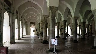 Inside View of Shat Gombuj Mosque (Sixty Dome Mosque) || ষাট গম্বুজ মসজিদের অভ্যন্তরীণ দৃশ্য