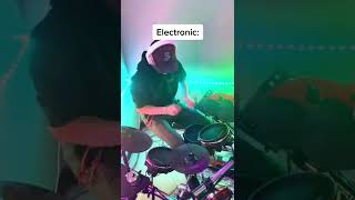 Which sounds better? Acoustic vs. Electric Drums