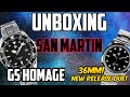 🌟SAN MARTIN -GS Homage & New 36mm Explorer release date!🌟 Unboxing | The Watcher