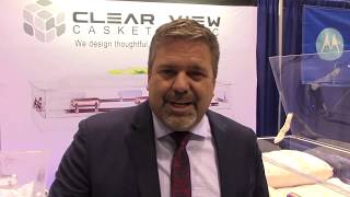 Clear View Caskets at NFDA 2019