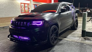 TRACKHAWK POV DAY DRIVE ASMR ( insane whine )