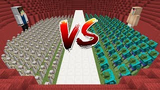 МАЙНКРАФТ АРМИЯ ЗОМБИ ПРОТИВ АРМИЯ ГОЛЕМОВ !10000 МУТАНОТОВ VS 10000 ГОЛЕМОВ MINECRAFT! БИТВА АРЕНА