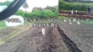 #ORDRO EP7 GIMBAL #目線カメラ　で畑耕すところを撮影できるのか…