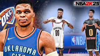 NBA 2K25 MyCAREER #04 - THE JERSEY SWAP GAME… THE BEST RUSSELL WESTBROOK BUILD IN NBA 2K25!