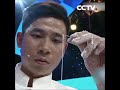 stunt performance of making super thin noodles cctv english