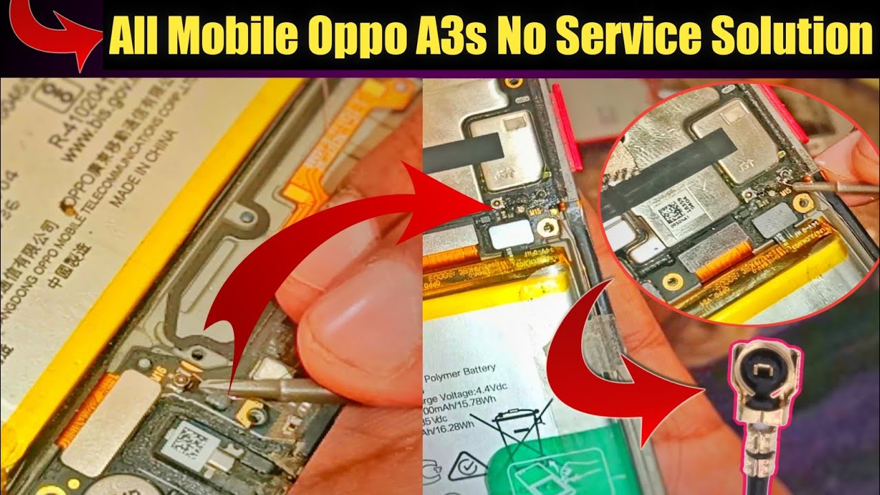 All Mobile Oppo A3s No Service Solution | All Mobile Jumper 2022 - YouTube