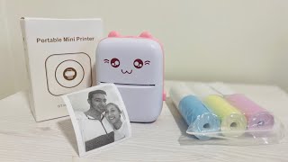 Mini Pocket Printer Review \u0026 Demo