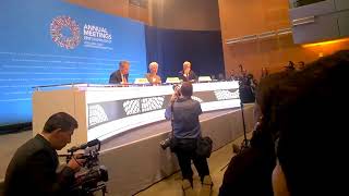 IMF Managing Director Christine Lagarde comments (in French) on Tunisia and North Africa #IMFMeeting