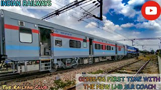 02955/56 COVID-19 SPECIAL FIRST TIME WITH NEW LHB SLR || INDIAN RAILWAYS || THE RAILFAN CLUB