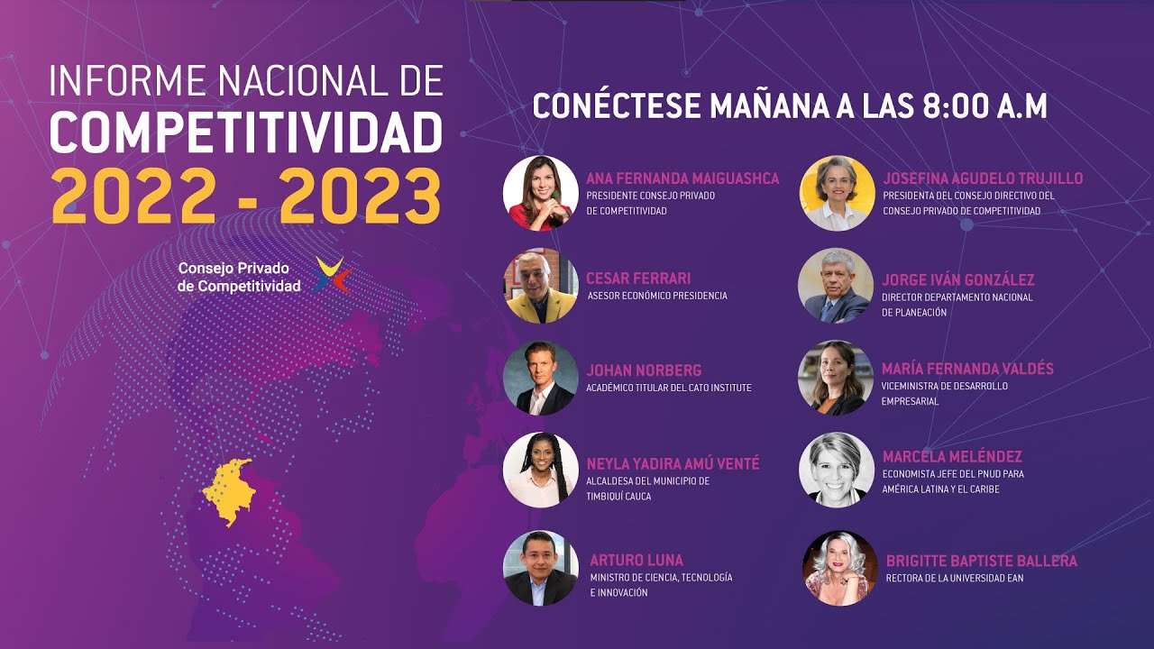 Lanzamiento Informe Nacional De Competitividad 2022 - 2023 - YouTube