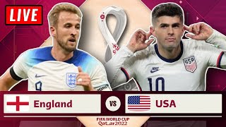 🔴 ENGLAND vs USA Live Stream - FIFA World Cup 2022 Watch Along Reaction