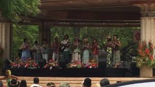 LeaLea Ukulele Garden (Japanese Band) @ the Oahu Ukulele Festival - July 2016