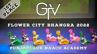 Punjabi Lok Naach Academy - First Place Senior Category at Flower City Bhangra 2022