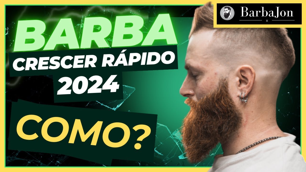 COMO A BARBA CRESCER RAPIDO 2024? 3 ESTRATÉGIAS + BÔNUS - YouTube