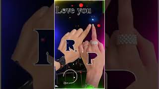 R P Love Letter Status❤️|| New Trending Name art Video❤️ Whatsapp status||