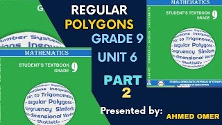 Maths Grade9 Unit6: Regular Polygons P2 In Somali