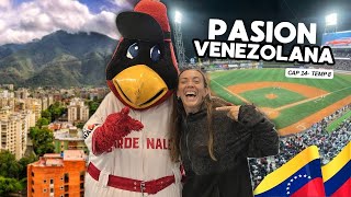 Así se vive un partido de BASEBALL en el estadio MONUMENTAL⚾️🏟️Llegamos a Caracas🇻🇪