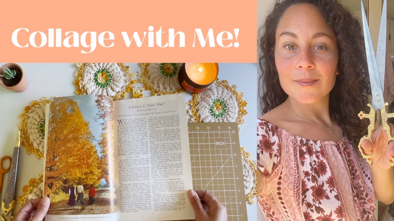 Collage With Me Simple Vintage Surreal Collage Art Youtube