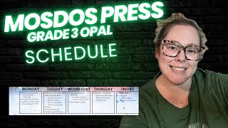 Mosdos Press Literature SCHEDULE! Homeschool Literature Curriculum! Level 3 Opal