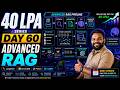 40 LPA Series Day 60 | Advanced RAG Tutorial | LangChain, ChromaDB & Vector Database Explained