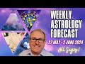 Weekly Astrology Forecast from 27th May - 2nd June + All Signs!