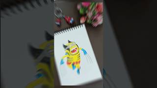 How to draw a minion #minions 🥰🤓👷‍♀️ #drawing #shorts #art